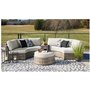 Outdoor furniture - Sectional & ottoman - P458P6