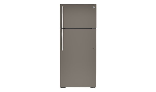 GE 17.5 cu. ft. Top-Freezer Refrigerator Slate - GTE18GMNRES