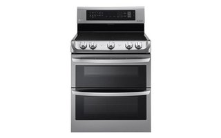 LG 7.3 cu. ft. Electric True Double Oven Range with ProBakeConvection™ and EasyClean - LDE5415ST