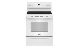 Whirlpool 30 in. 5.3 cu. ft. Electric Freestanding Range with 4 Elements - YWFES3530RW