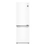 LG 24 in. Counter-Depth Refrigerator with 12 cu. ft. Capacity and Bottom-Mounted Freezer - LBNC12231W