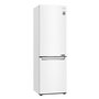 LG 24 in. Counter-Depth Refrigerator with 12 cu. ft. Capacity and Bottom-Mounted Freezer - LBNC12231W