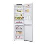 LG 24 in. Counter-Depth Refrigerator with 12 cu. ft. Capacity and Bottom-Mounted Freezer - LBNC12231W