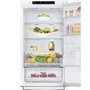 LG 24 in. Counter-Depth Refrigerator with 12 cu. ft. Capacity and Bottom-Mounted Freezer - LBNC12231W