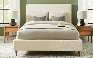 Padded 80 inch bed by Palliser