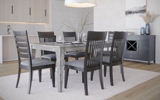 7-pc Customizable Dining Room Set by Canadel