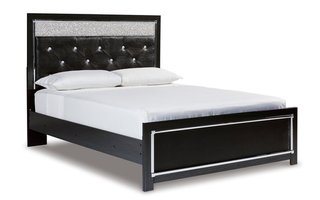 Upholstered Panel Bed Queen Size Kaydell by Ashley - B1420B14