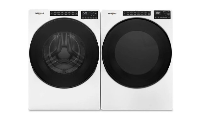 Whirlpool Front Load Washer and Dryer Set - WFW6605MW-YWED6605MW