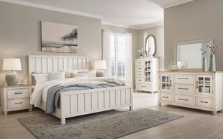 Queen Size 4-pc Shaybrock Bedroom Set by Ashley