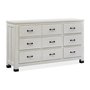 6-Drawer double dresser by Magnussen