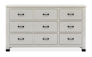 6-Drawer double dresser by Magnussen