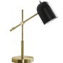Accent Design black & gold table lamp - MR I-9766