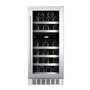 Wine Cell'R 26 Bottles Wine Cellar 2 Zones - WC26SSTDZ6