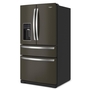 Whirlpool 36 in. Wide 4 Door Refrigerator With Storage Bins 26 cu. ft. - WRMF7736PV