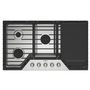 Whirlpool 36 in. Gas Cooktop with 2-in-1 Hinged Grate to Griddle - WCGK7536PS