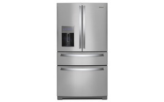 Whirlpool 36 in. Wide 4 Door Refrigerator With Storage Bins 26 cu. ft. - WRMF7736PZ