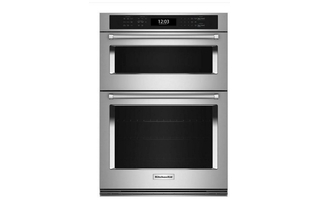 KitchenAid 30 in. Combination Microwave Wall Oven with Air Fry Mode - KOEC530PPS