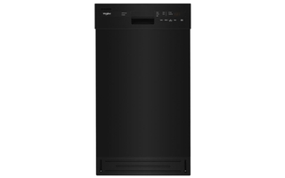 Whirlpool Small-Space Compact Dishwasher with Stainless Steel Tub - WDPS5118PB
