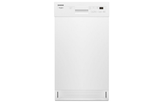 Whirlpool Small-Space Compact Dishwasher with Stainless Steel Tub - WDPS5118PW
