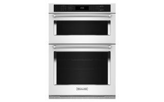 KitchenAid 30 in. Combination Microwave Wall Oven with Air Fry Mode - KOEC530PWH