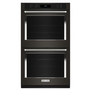 KitchenAid 30 in. Double Wall Oven with Air Fry Mode - KOED530PBS