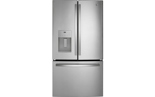 GE 20.6 cu. ft. Fingerprint Resistant Counter-Depth French-Door Refrigerator - GYE21JYMFS