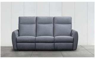 Power Reclining Sofa with Power Headrest by Elran