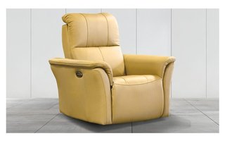 Power Glider Rocker Recliner Armchair with power Headrest by Elran