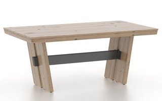 Canadel Rectangular Table from the LOFT collection - CL TRE0407225NARLUNF