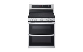 LG 7.3 cu. ft. Electric Double Oven Freestanding Range with ProBake Convection® and Air Fry-LDEL7324SE