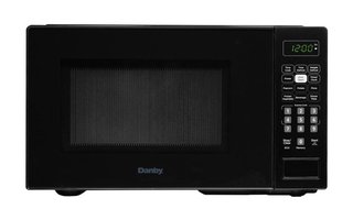 Danby 0.7 cu. ft. Countertop Microwave in Black-DBMW0721BBB