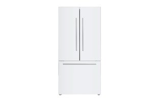 Marathon 20.8 cu.ft.whitel French Door Bottom Mount Frost Free Refrigerator--MFF208WFD