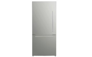 Marathon 18 cu.ft. Stainless Steel Bottom Mount Frost Free Refrigerator (Left Hinge Set)-MFF179SSBM-LH