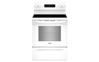 Whirlpool® 30-inch Electric Range with Air Fry and Air Baking, Self Cleaning, Rapid Preheat 5.3 CuFt Capacity - YWFES5030RW