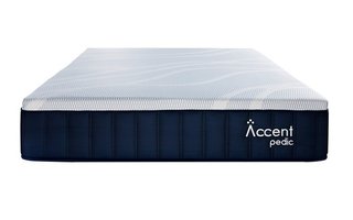 Quartz Hybrid Mattress King Size 78 in. by Accent Pedic