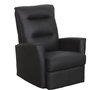 Leather Power Rocking Reclining Armchair by Elran