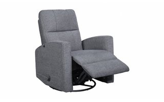 Fauteuil inclinable berçant pivotant de Cazis