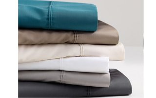 Ensemble de draps rayonne de bouleau et polyester - Simple