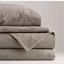 Draps de flanelle uni 100% coton 145 GMS - Queen