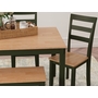 Gesthaven Dining Table with 4 Chairs and Bench (Set of 6) by Ashley