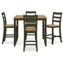 Gesthaven Counter Height Dining Table and 4 Barstools (Set of 5) by Ashley