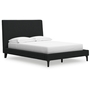 Cadmori Full Upholstered Bed with Roll Slats by Ashley