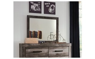 Mirror for double dresser by Ashley