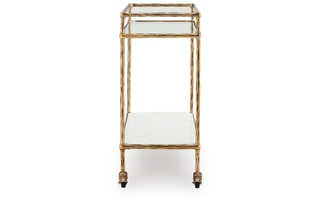 Plattfield Bar Cart by Ashley