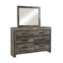 Mirror for double dresser by Ashley