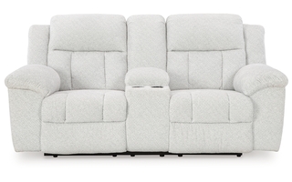 Frohn Reclining Loveseat with Console by Ashley
