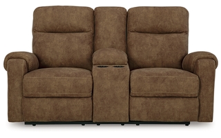 Edenwold Reclining Loveseat with Console by Ashley