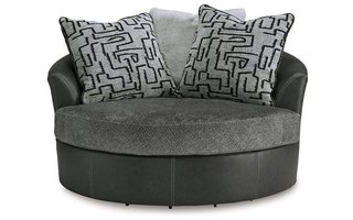 Brixley Pier Oversized Swivel Accent Chair by Ashley