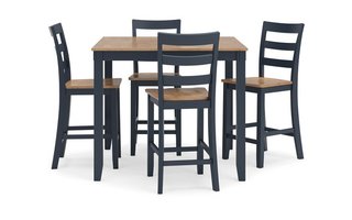 Gesthaven Counter Height Dining Table and 4 Barstools (Set of 5) by Ashley