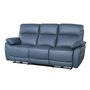 Leather Power Reclining Sofa  by Azur